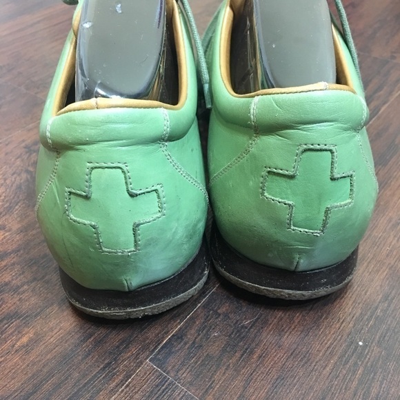 BALLY Green Sneakers size 8. GUC - Picture 3 of 7